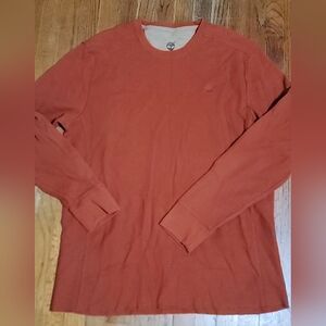 Men's Rust Long Sleeve Shirt